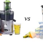 What is the difference between a juicer and a blender