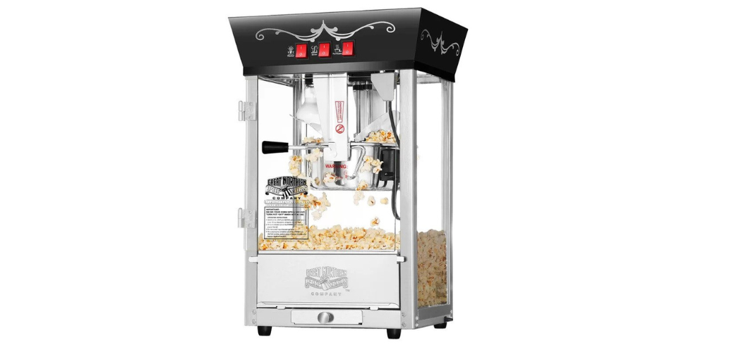 6092 Great Northern Popcorn Black Antique Style Popcorn Popper Machine: Detailed Review