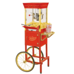 Nostalgia 8 Oz Vintage Professional Popcorn Cart