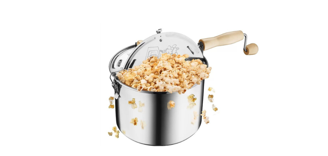 Great Northern Popcorn 6-1/2-Quart Popcorn Popper For Healthy and Tasty Snacking