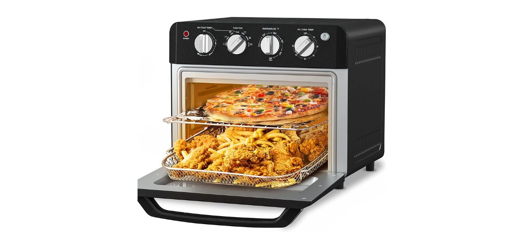 Air Fryer Toaster Oven, Beelicious, 7-in-1 Toaster Oven Air Fryer Combo