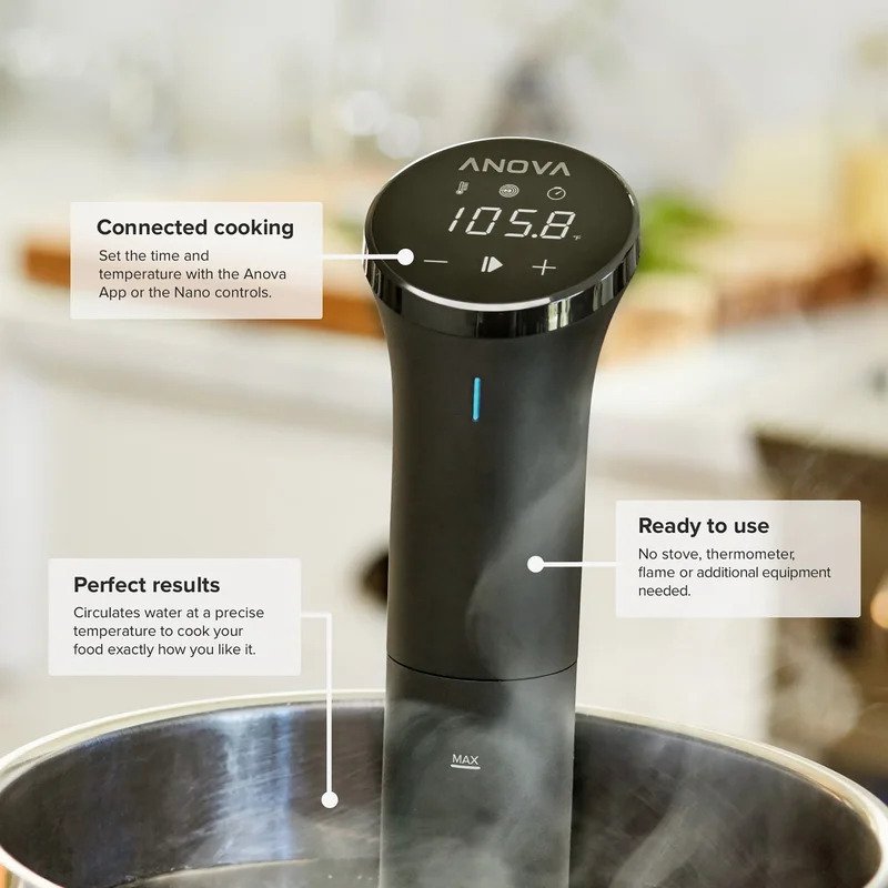 Anova Culinary AN400-US00 Nano Sous Vide Precision Cooker instruction