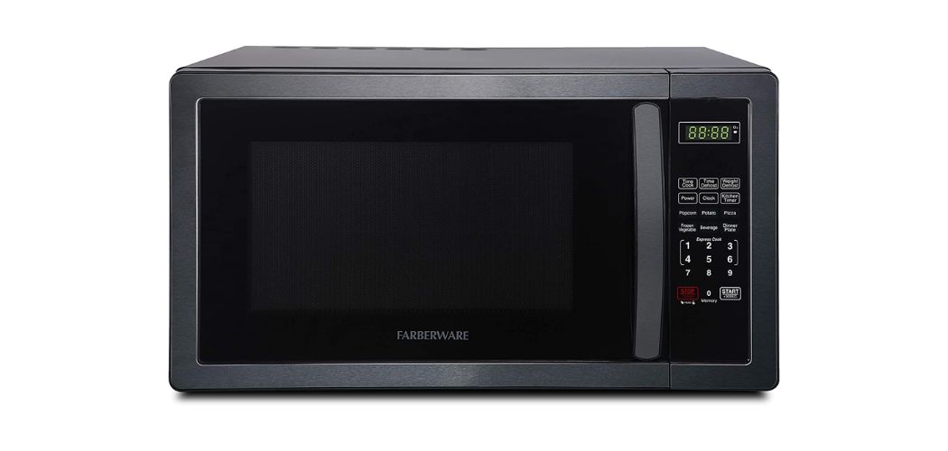 Farberware 1.1-Cu. Ft. 1000-Watt Microwave Oven, Cu.Ft, Brushed Stainless Steel