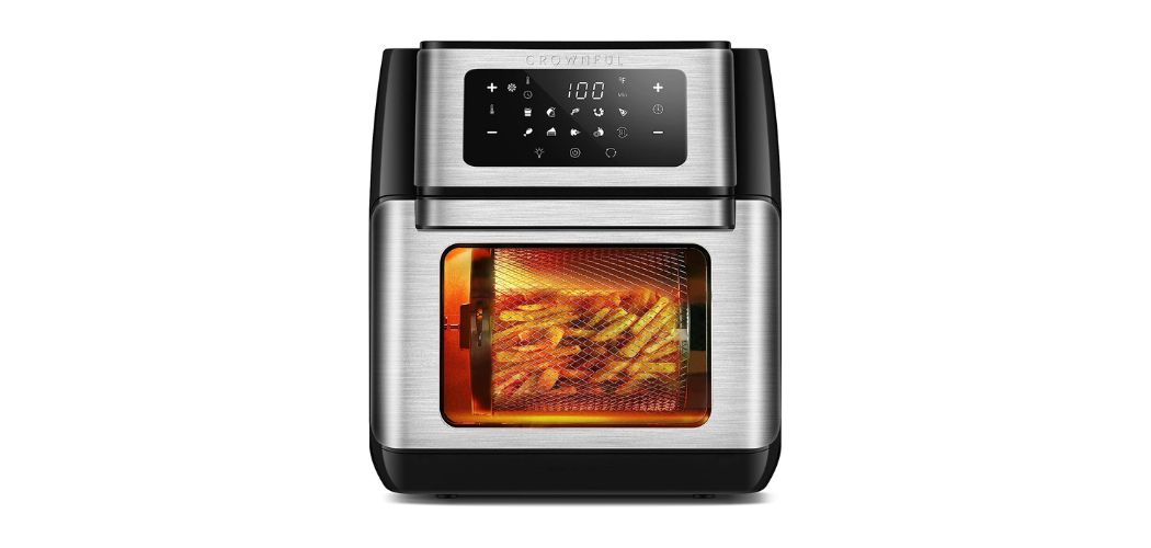 CROWNFUL Air Fryer 10.6 Quart Oilless Cooker with Rotisserie & Dehydrator Review